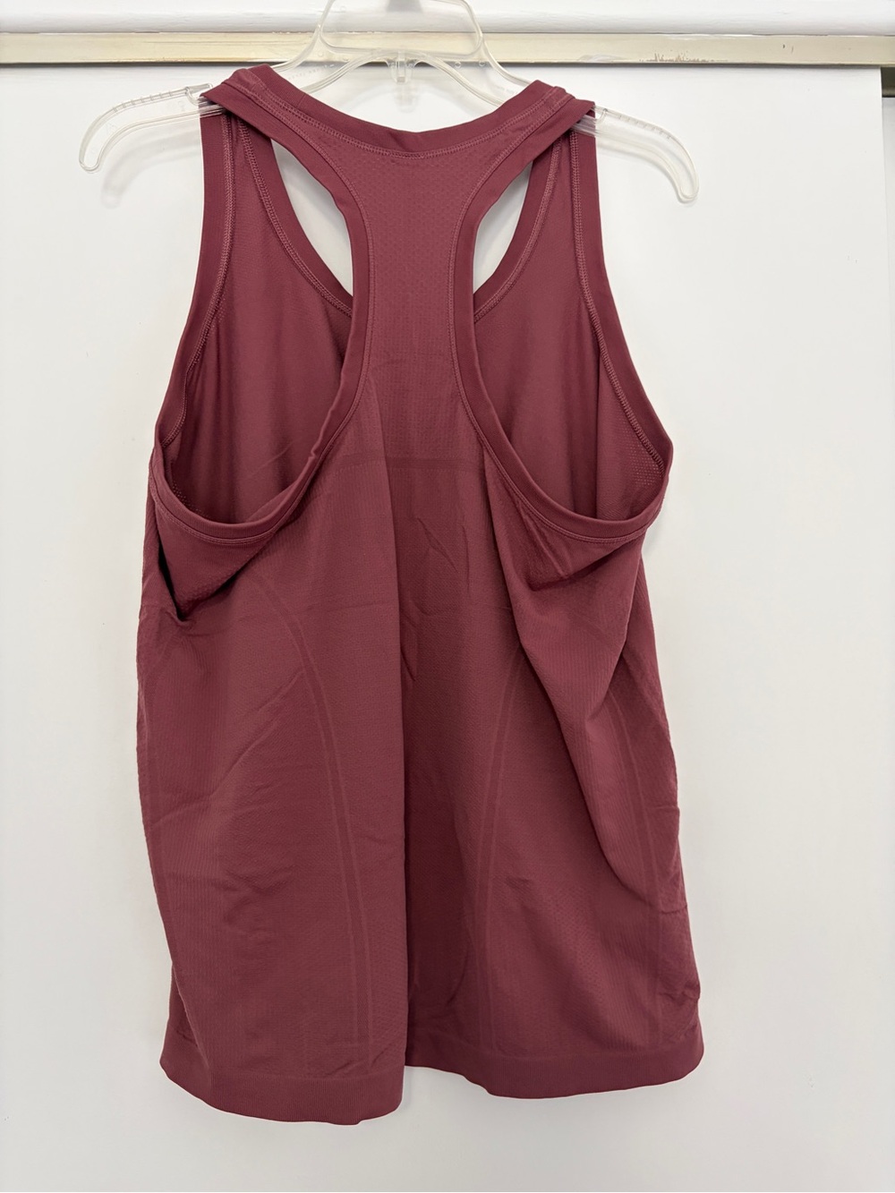Athleta Burgundy Racerback Performance Tank - Picture 3 of 10
